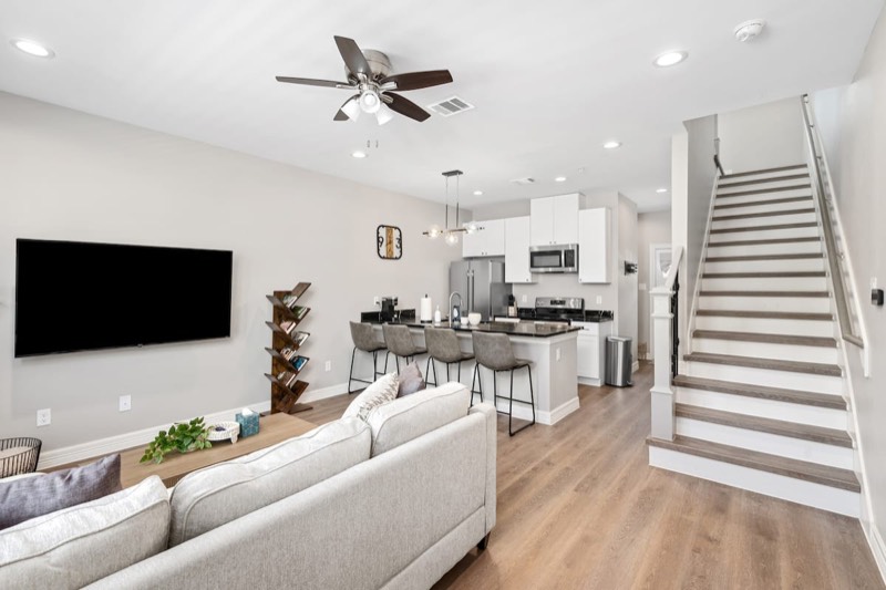 Two-story Houston townhome